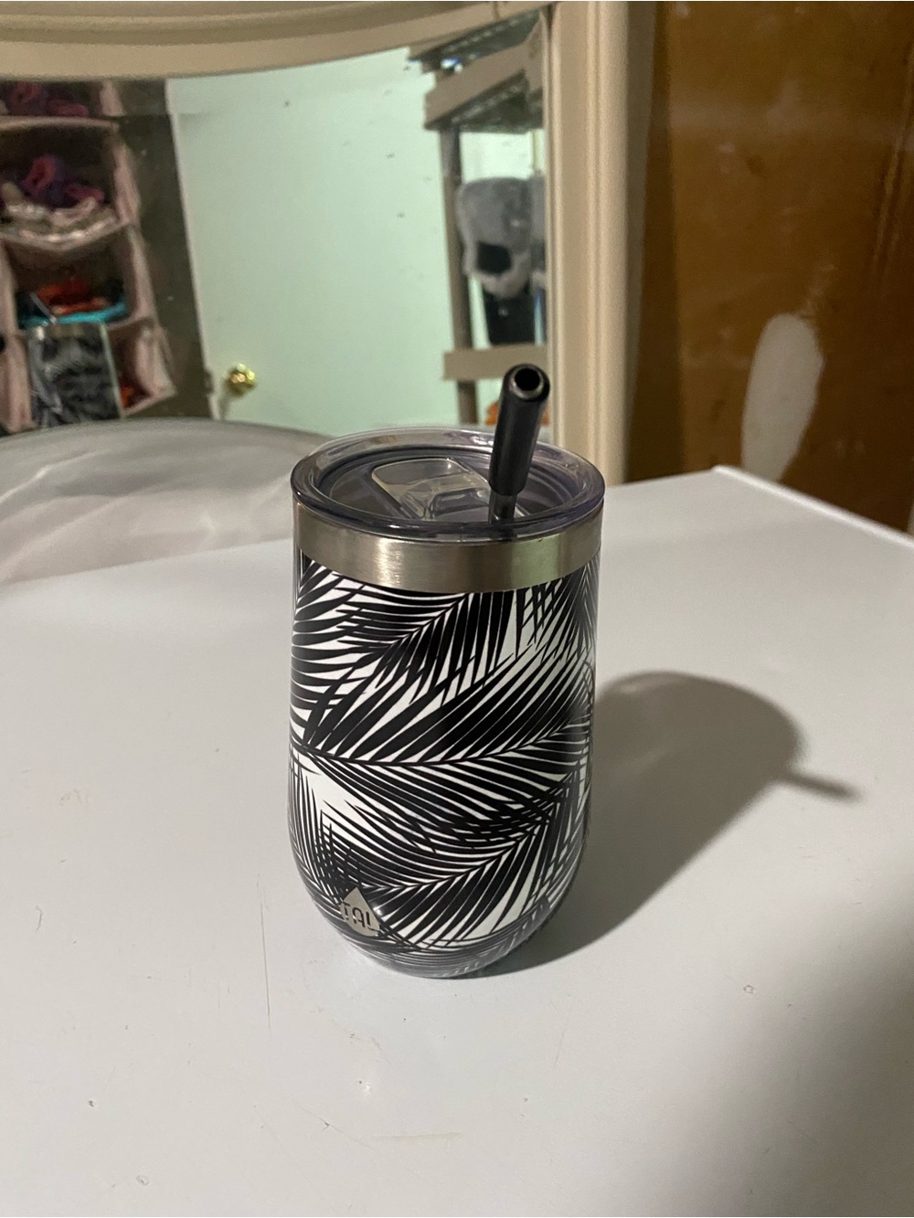 Black Palm Insulated Tumbler